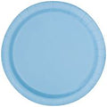 PLATE PAPER 9IX16 POWDER BLUE