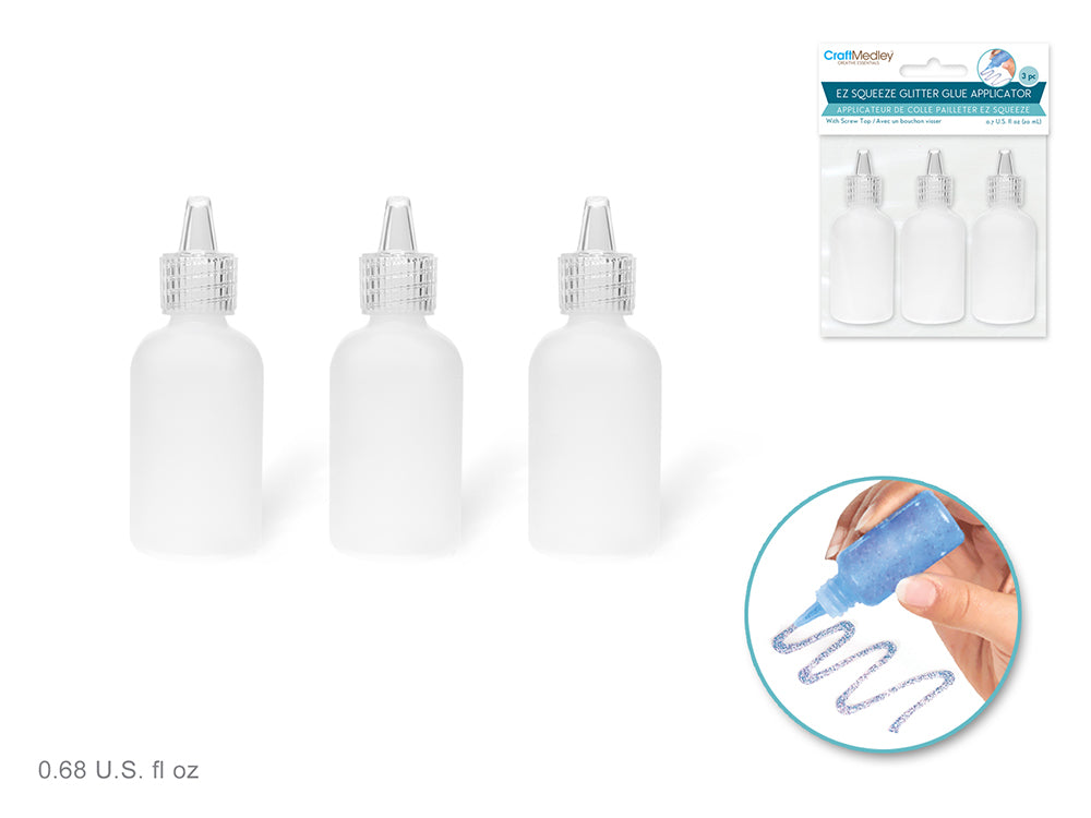 BOTTLE APPLICATOR SQUEEZE 3PC
