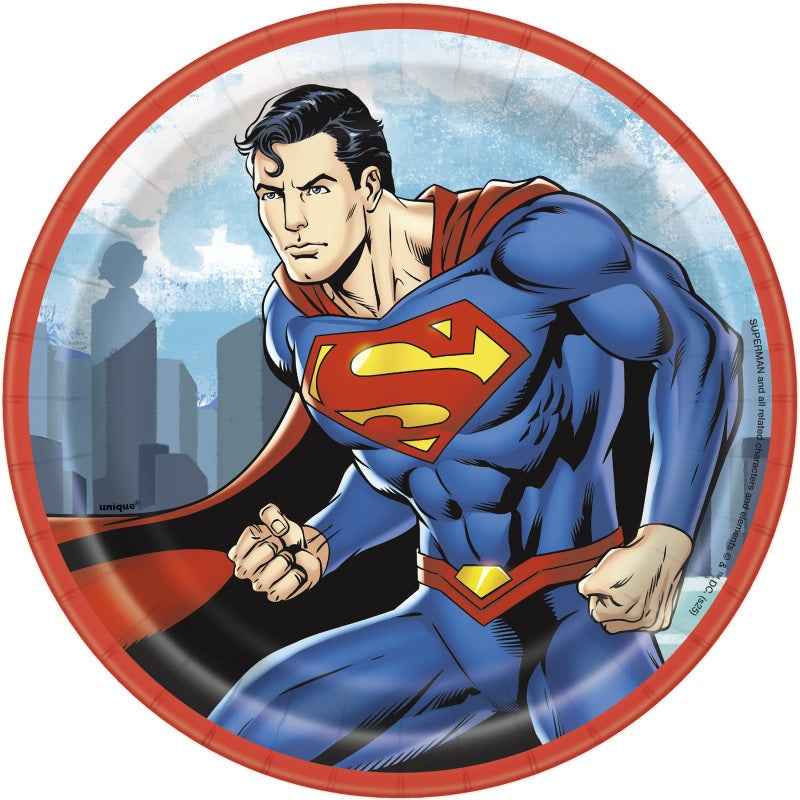 PLATE 7IN SUPERMAN