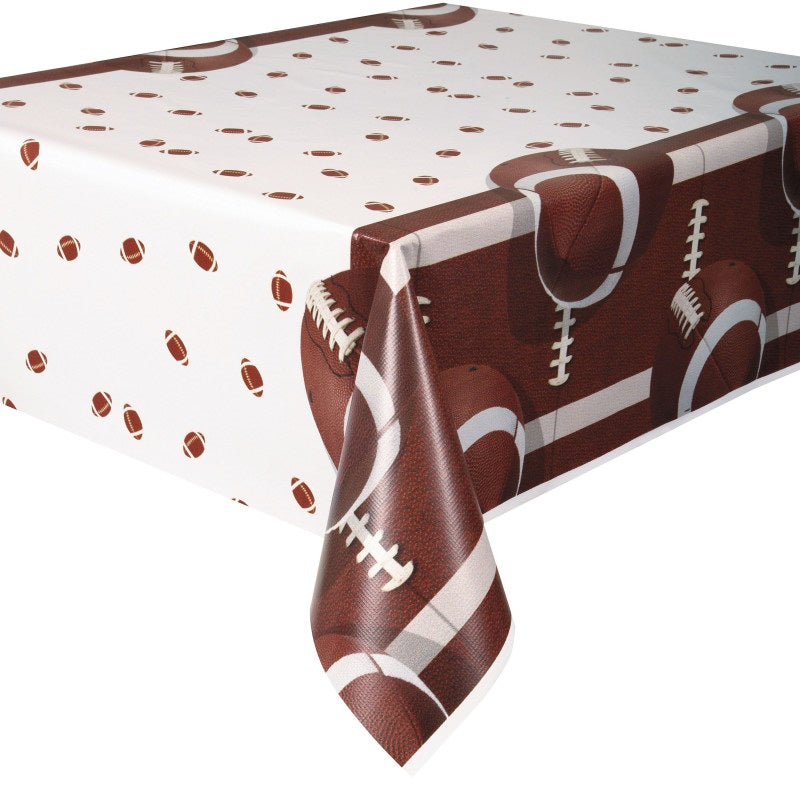 TABLECLOTH 54X84 FOOTBALL PART