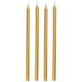 CANDLE BDAY X12 GOLD 5IN