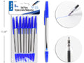 PEN BALL 8PCS BLUE