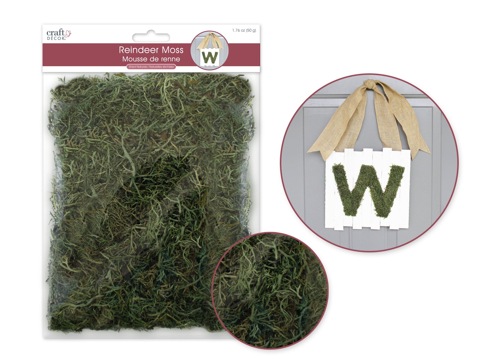 MOSS REINDEER GREEN 50G