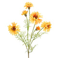 CORNFLOWER SPRAY YELLOW 62CM