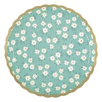 PLATE 8.25IN MINI FLOWER