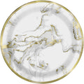 PLATE 7IN GOLD MARBLE 10PC