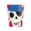 CUP 9OZ AHOY PIRATE 8PC