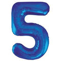 BALLOON FOLIL 34IN BLUE 5