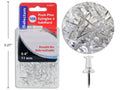 PUSH PINS 11MM 100/BOX