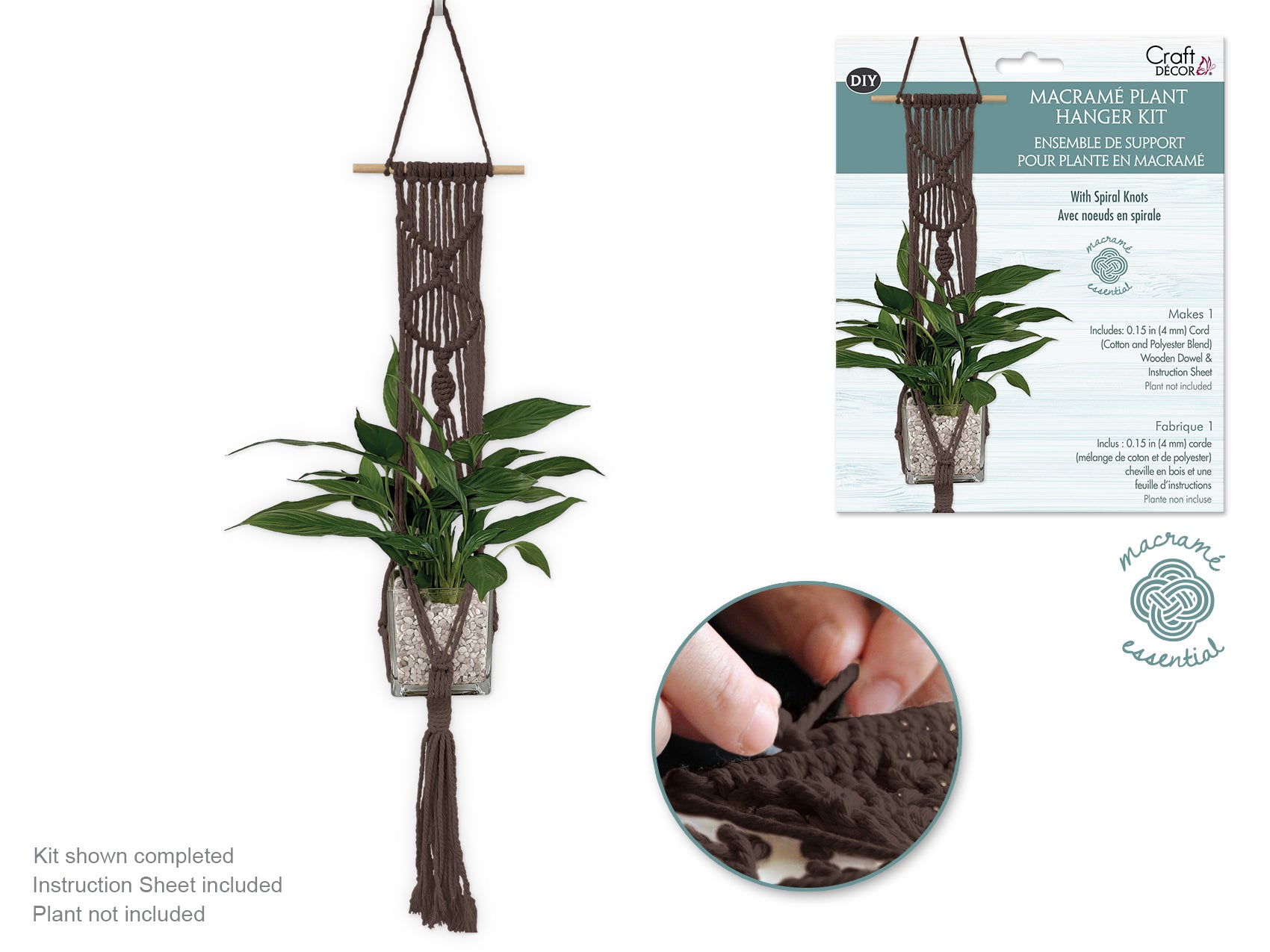 HANGER KIT MACRAME PLANT COFFE