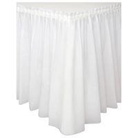 TABLESKIRT WHITE