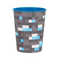 CUP PLASTIC 16OZ MINCRAFT