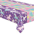 TABLECLOTH 54X84 UNICORN