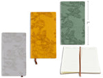 NOTEBOOK 7X3.5IN LEATHER COVER