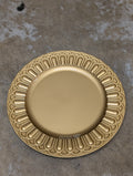 PLATE CAHRGER 13IN ELEGA GOLD