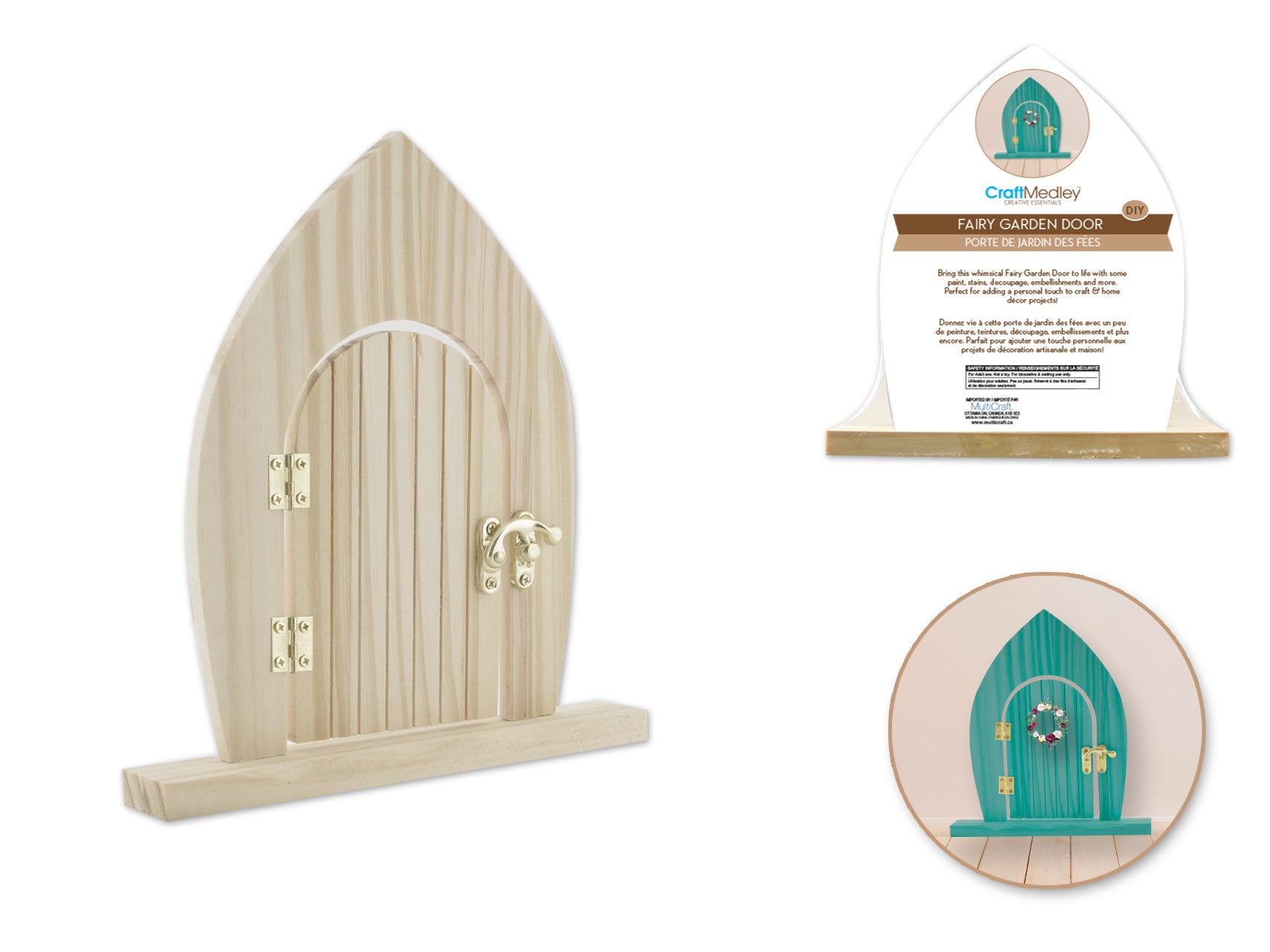 CRAFT DOOR FAIRY GARDEN