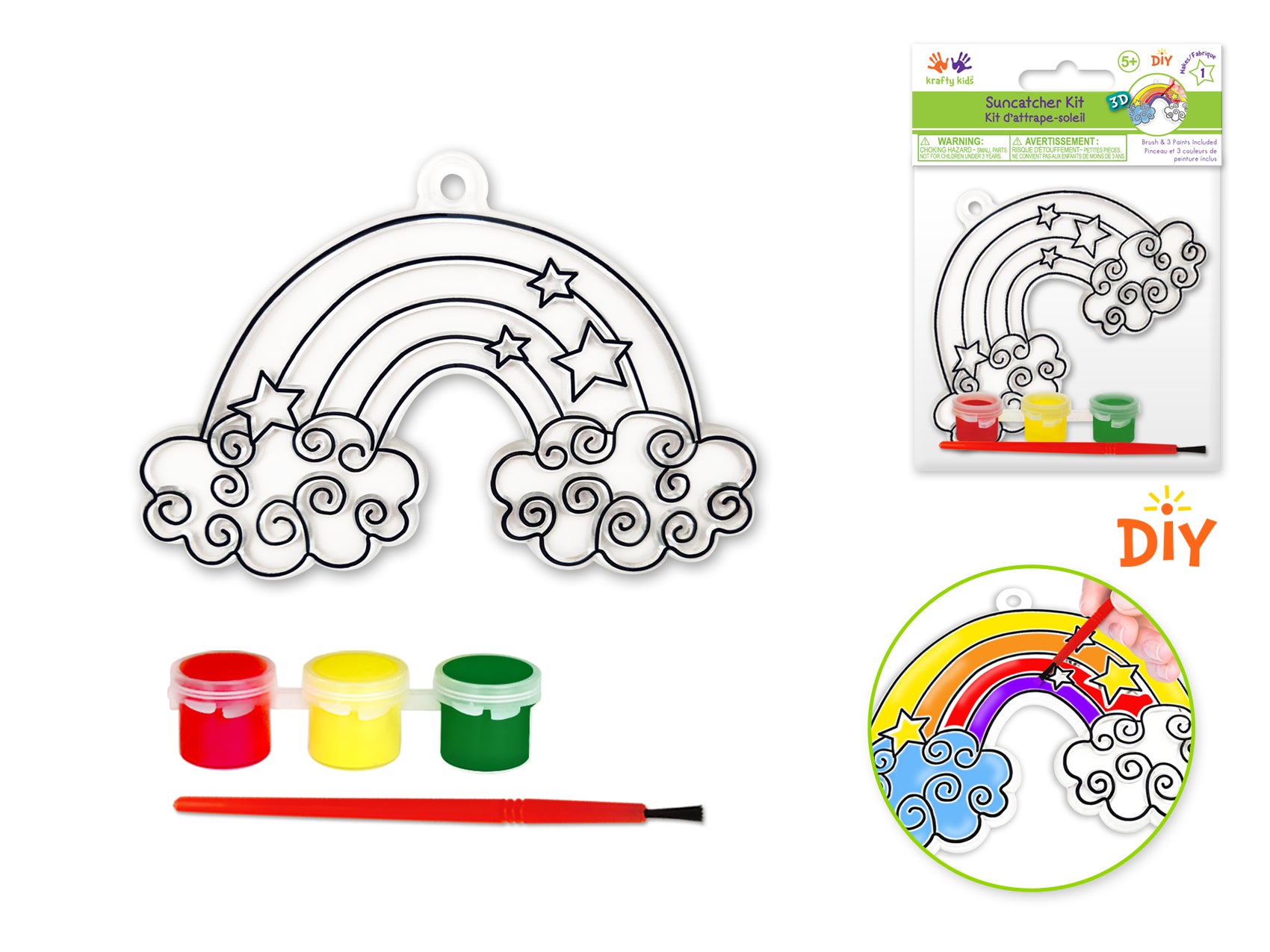 CRAFT KIT SUN CATCH RAINBOW