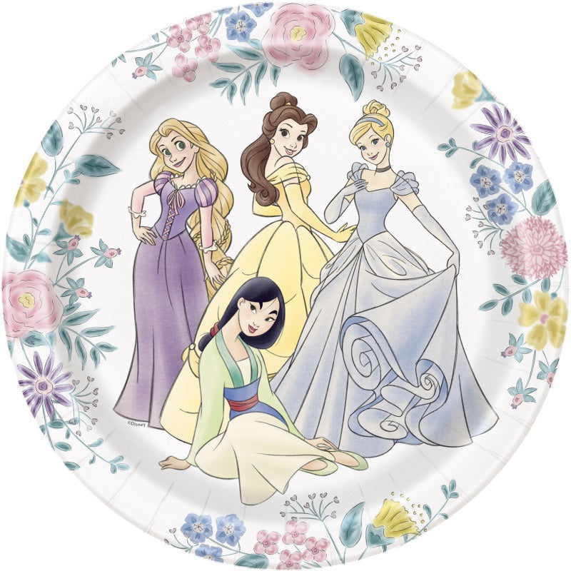 PLATE 9IN DISNEY PRINCESS