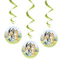 DECO HANGINGH SWIRL BLUEY