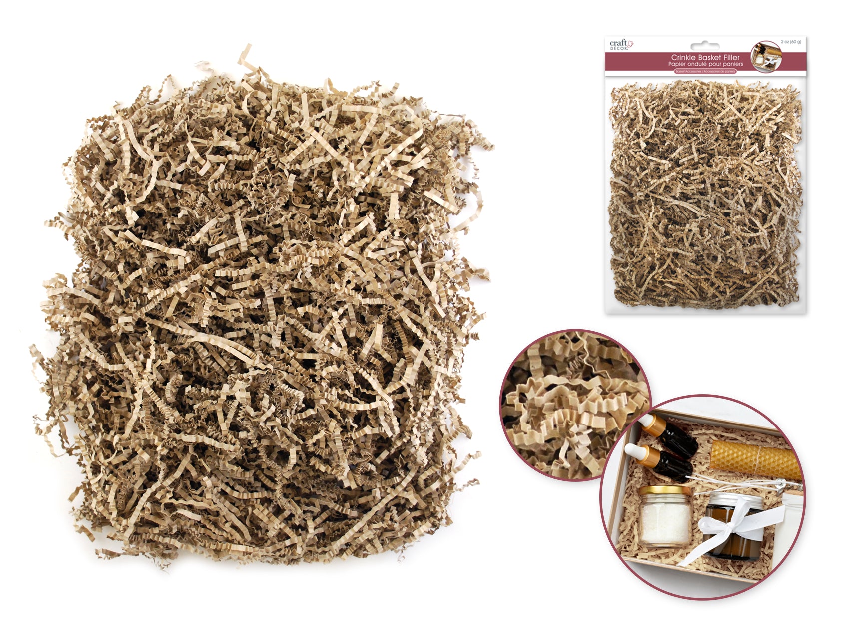 RAFFIA PAPER CRINKLE FILER 1.5