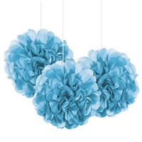 DECO PUFF PAPER 9IX3 P.BLUE