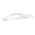 SASH MOM TO BE FOIL SATIN