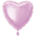 BALLOON FOIL 18IN HEART PINK