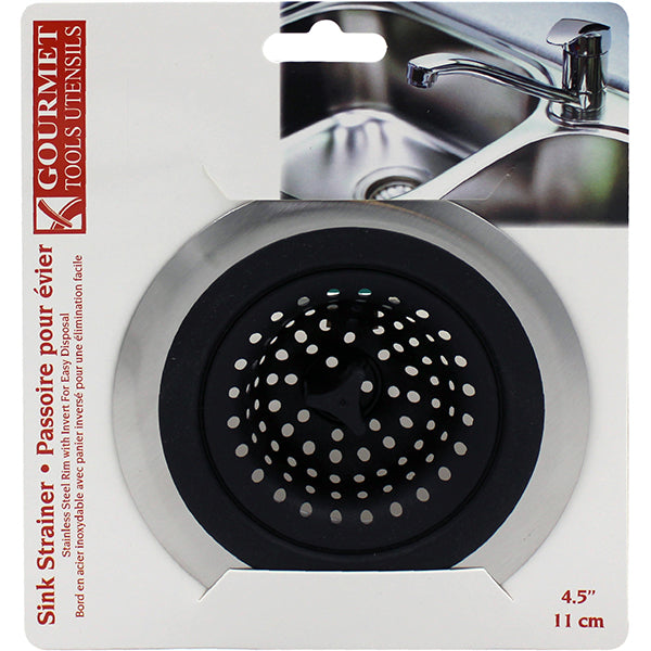 STRAINER SINK 4.5IN S.S.
