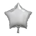 BALLOON FOIL 18IN STAR SILVER