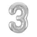 BALLOON FOIL 34IN SILVER 3