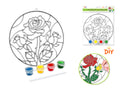 CRAFT DIY SUNCATCHER ROSE