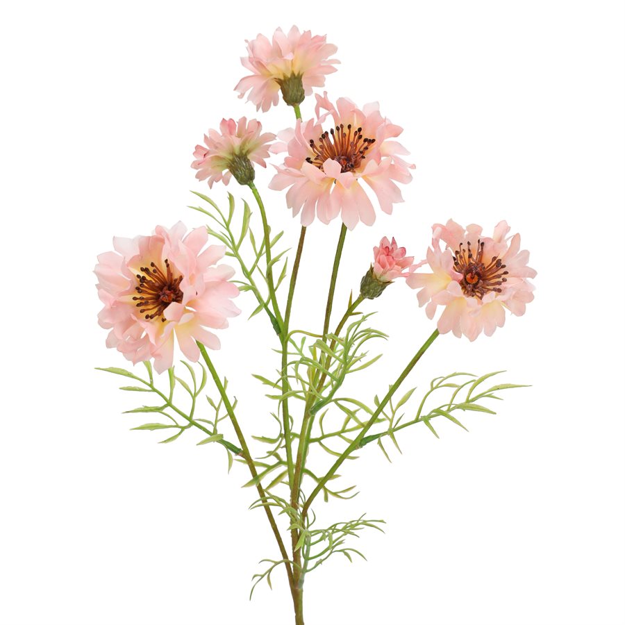 CORNFLOWER SPRAY PINK 62CM