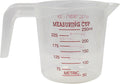 MEASURE CUP PLASTIC 1CUP