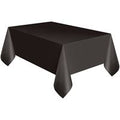 Tablecloth Plastic 54X108 Blac