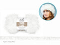 YARNSTANDED BOA FEATHER WHTIE