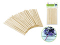 STICKS WOOD DOWEL 1/4X6 35PCS