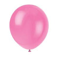 BALLOON 12I 10PK BUBBLEGUM PIN