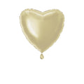 BALLOON FOIL 18I HEART GOLD