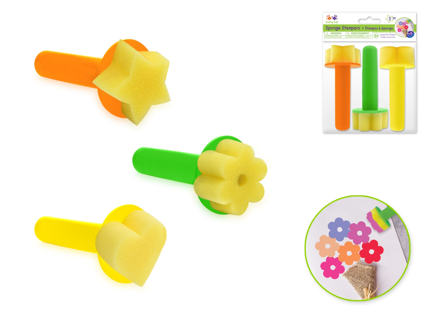 STAMP SPONGE 3PC