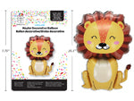 BALLOON FOIL 25IN LION