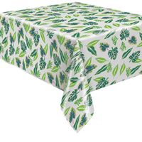 TABLECLOTH TROPICAL LEAVES