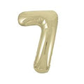 BALLOON FOIL 34IN GOLD 7