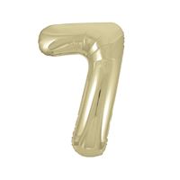 BALLOON FOIL 34IN GOLD 7