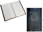 ADDRESS BOOK 5.5X8.5IN BLACK