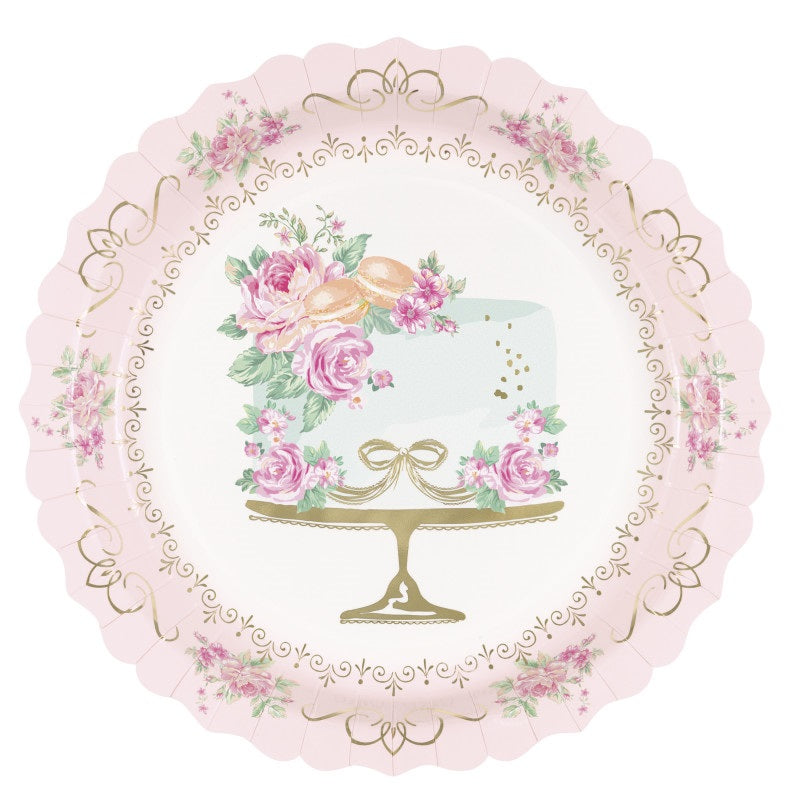 PLATE 9IN GARDEN PARTY SHAPE