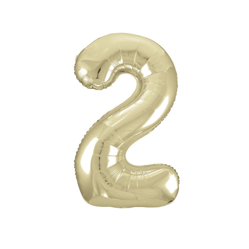 BALLOON FOIL 34IN GOLD 2