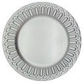 PLATE CHARGER 13IN ELEG SILVER