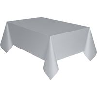 Tablecloth 52X108 Silver