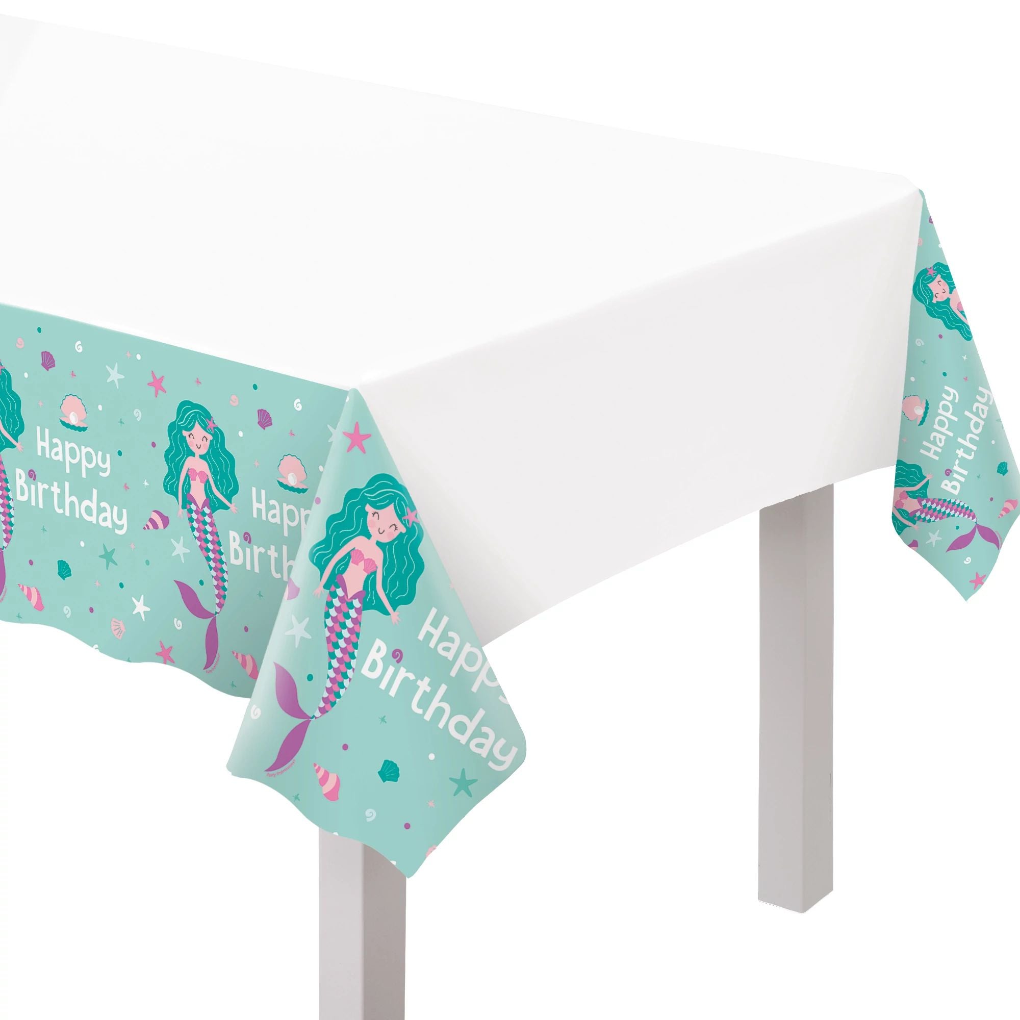 TABNLECLOTH MERMAID BDAY