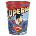 CUP PLASTIC 16OZ SUPERMAN